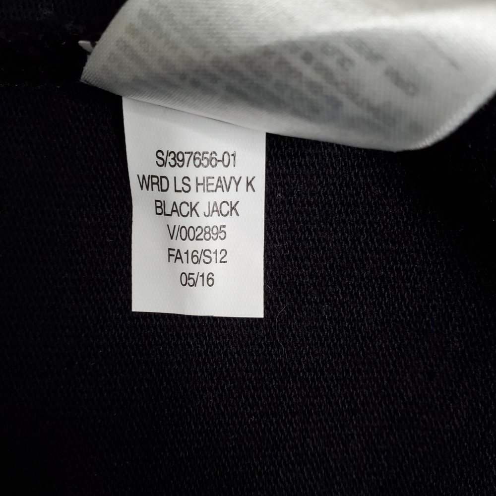Old Navy NWT Sz 2X Plus Dress Ponte Knit 3/4 Sleeve Scoop Midi Minimalist Black - Picture 12 of 13